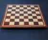 Bloodwood, Bubinga, Maple -inlay frame- tournament size chess board image(2)