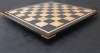Peruvian Walnut - Maple Chess board with curly maple inlay frame -2¼ inch squares image (4)