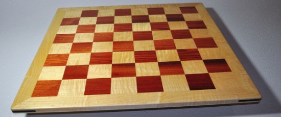 Bloodwood and Curly Maple with Curly Maple frame image 1