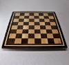 Walnut and Maple Chess Board with Curly Maple inlay frame image 4