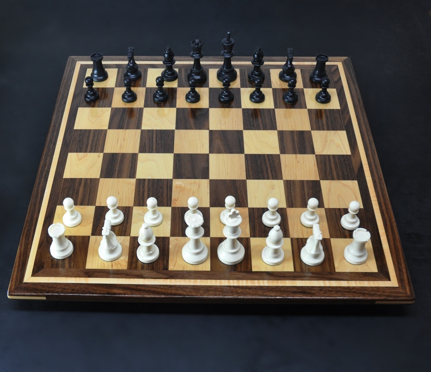 Sweet Hill Wood Chess Boards  Walnut And Maple Chess Board
