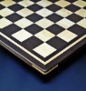Peruvian Walnut and Maple Chess Board with Curly Maple detail frame 2 inch squares image 3