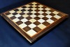 Walnut and maple Chess board 2.25" squares with Cherry delimiter and Walnut frame image 2