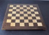 Walnut and Curl Maple Chess board with 2 inch squares