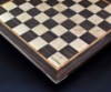 Walnut and Maple Chess Board with Walnut-Cherry Frame 2 inch squares image 2