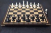 Picture of Wenge Chess Board with 2.8 inch squares and curly Maple inlay frame