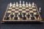 Picture of Wenge Chess Board with 2.8 inch squares and curly Maple inlay frame