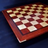 Padauk and Maple Chessboard 2¼ inch squares image (5)