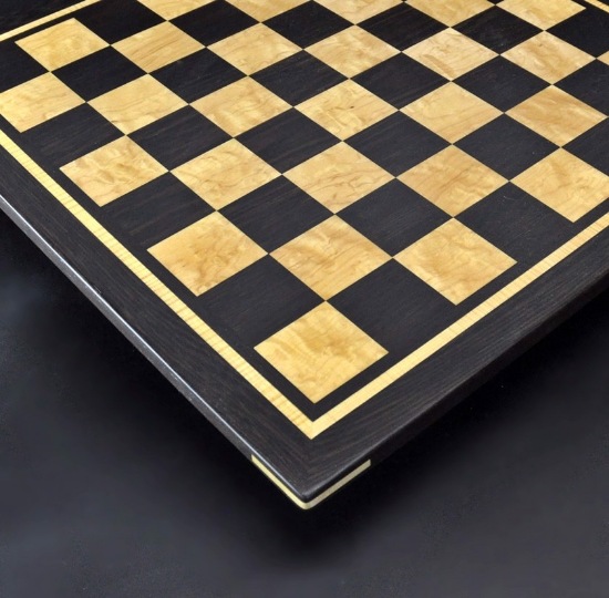 Sweet Hill Wood Chess Boards. Wenge Chess Board With 2¼ Inch Squares ...